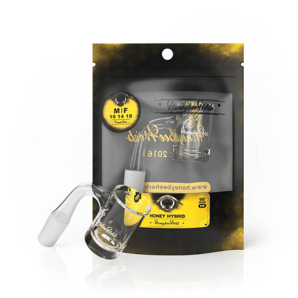 HONEY HYBRID QUARTZ BANGER - 90° DEGREE | BL - Discreet Smoker