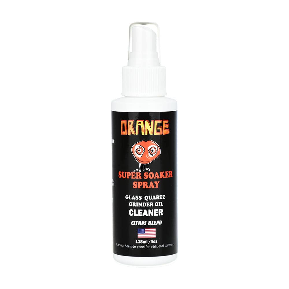 Orange Super Soaker Spray Cleaner - 4oz - Discreet Smoker