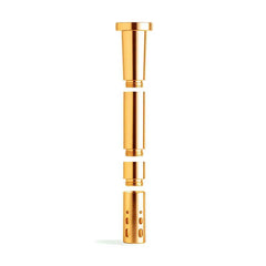 Chill - Unbreakable Aluminum Downstem - Gold - Discreet Smoker