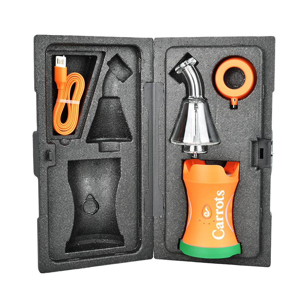 Dr. Dabber x Anwar Carrots Boost Evo Electronic Dab Rig - 3400mAh/LE - Discreet Smoker