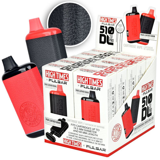 High Times® 510 DL 2.0 Pro Variable Voltage Vape Bar - 1000mAh - Discreet Smoker