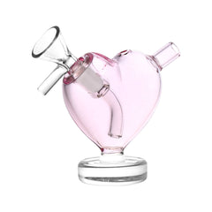 From The Heart Glass Mini Bubbler - 3" / 10mm F - Discreet Smoker