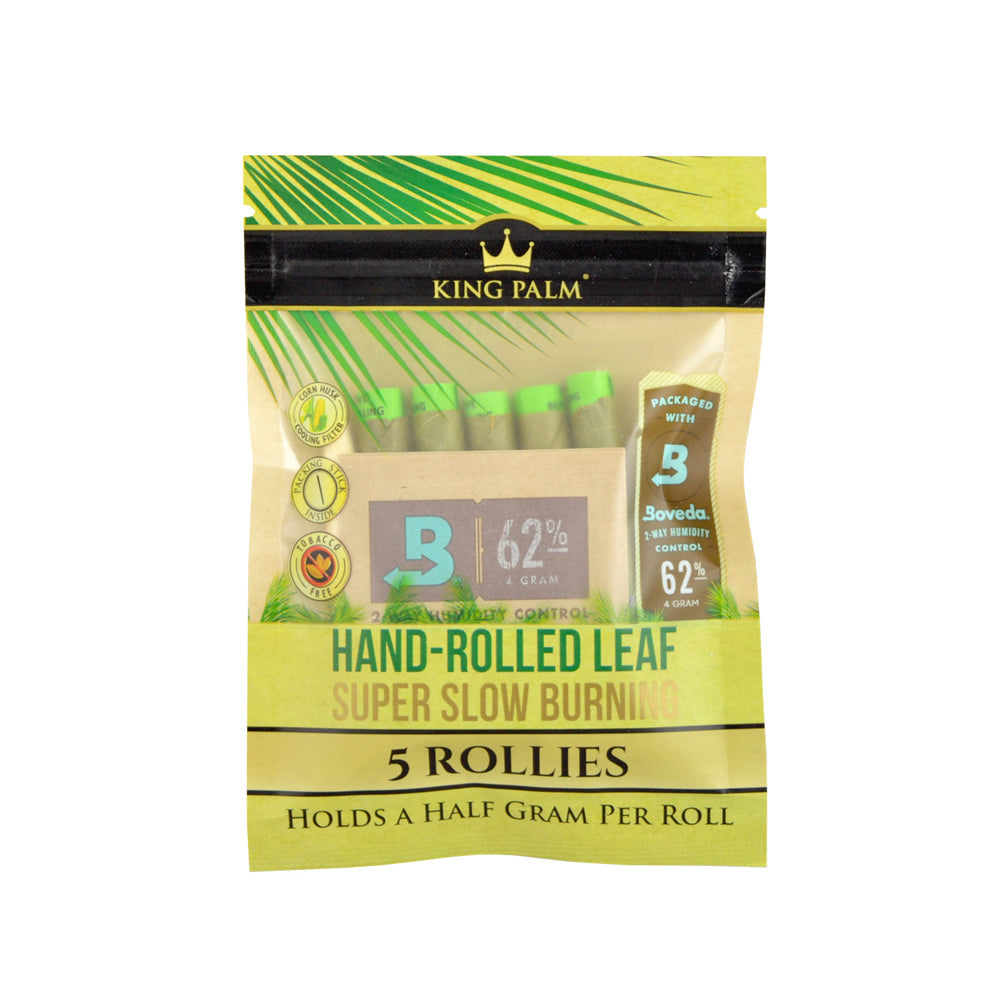 King Palm Wrap Pouches - 5pk / Rollies 15pcs - Discreet Smoker