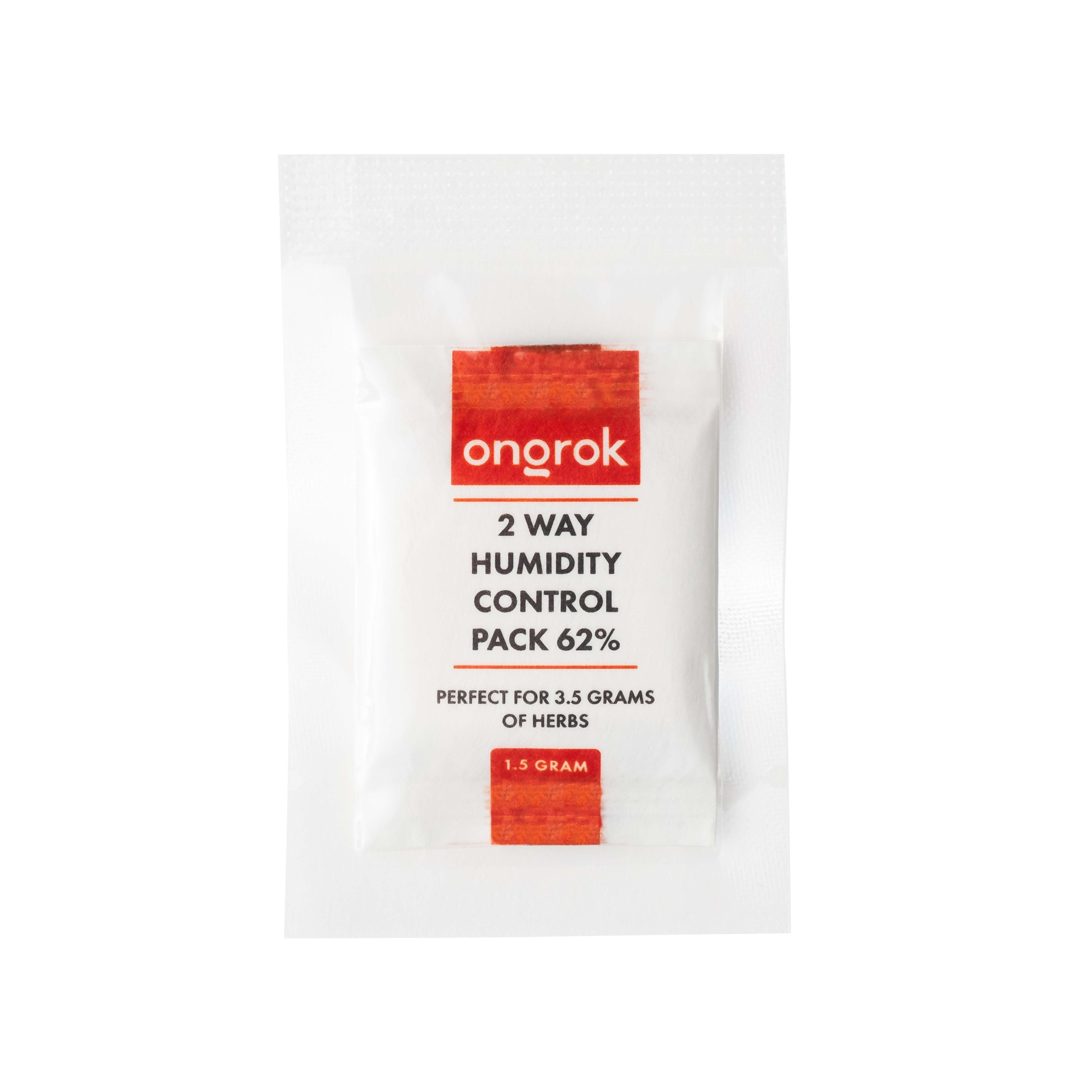 Ongrok 2-Way 62% Humidity Packs | 3 sizes (Small, Medium, Large) - Discreet Smoker