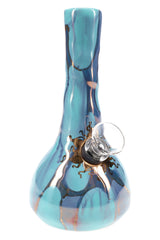 Ancient Creations Ceramics Mini Ceramic Water Pipe – 5″ – US-Made - Discreet Smoker