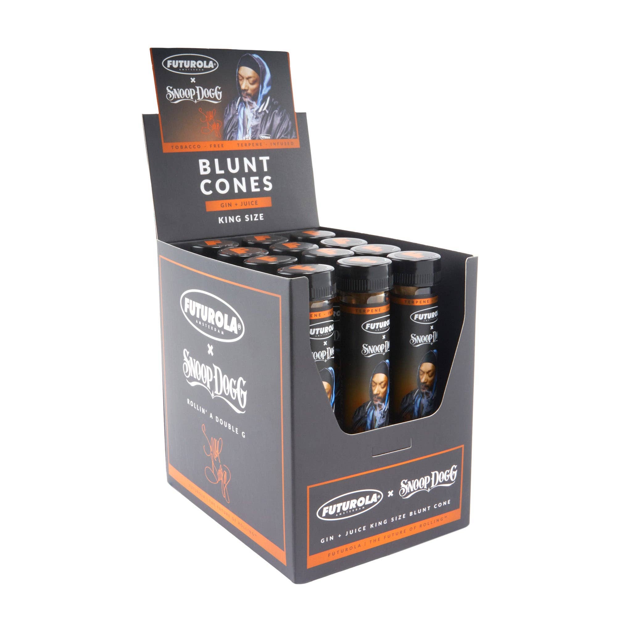 Futurola x Snoop Dogg Gin & Juice Cones - 12ct - Discreet Smoker