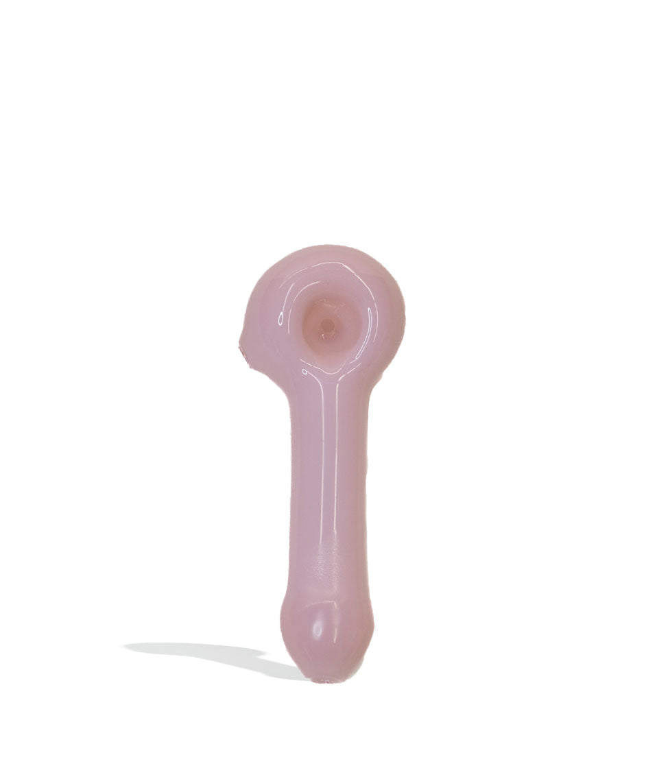 4.5 inch US Milky Glass Hand Pipe - Discreet Smoker