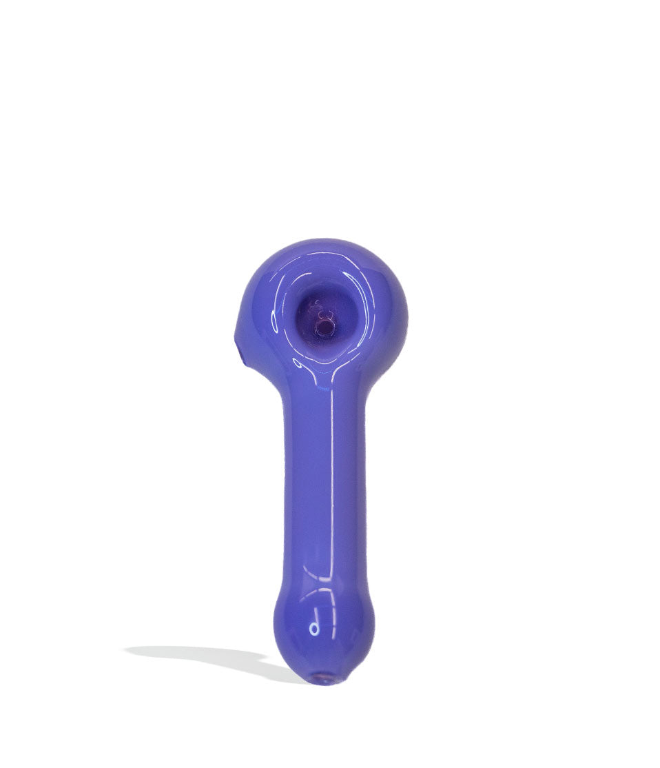 4.5 inch US Milky Glass Hand Pipe - Discreet Smoker