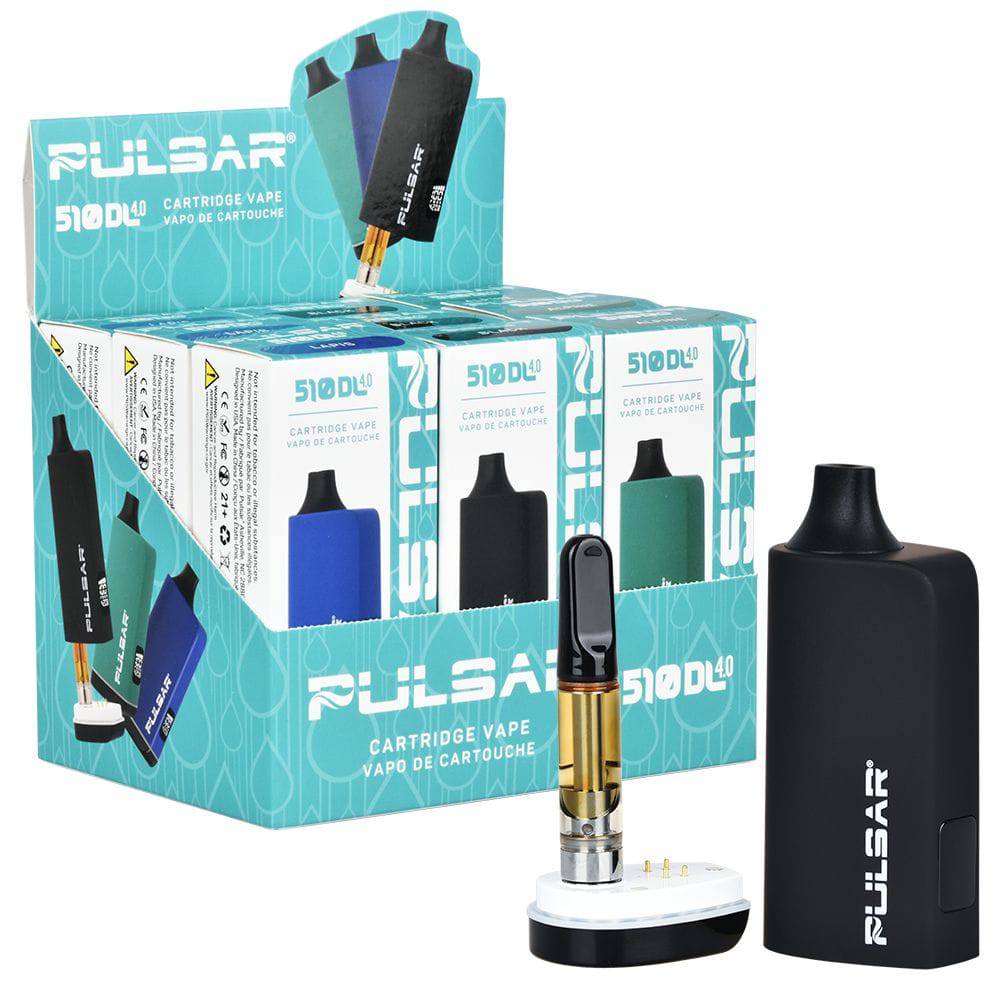 Pulsar 510 DL 4.0 Auto-Draw Variable Voltage Vape Bar | 1000mAh - Discreet Smoker