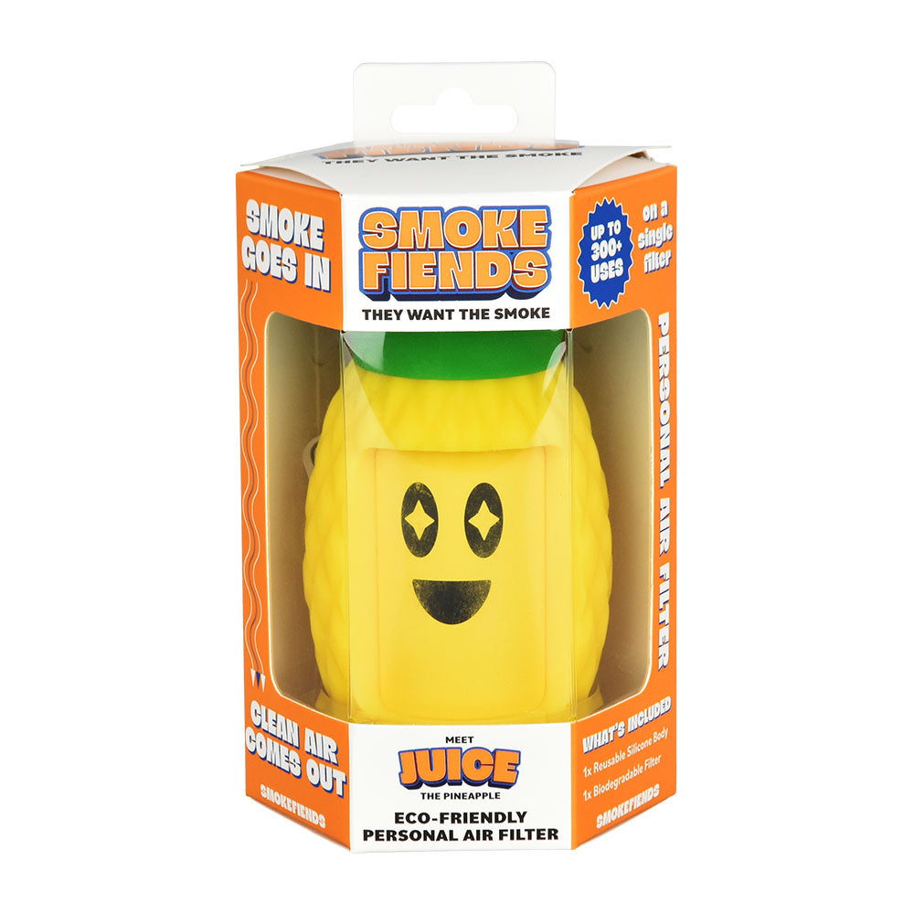 SmokeFiends Juice The Pineapple Eco-Friendly Personal Air Filter - Discreet Smoker