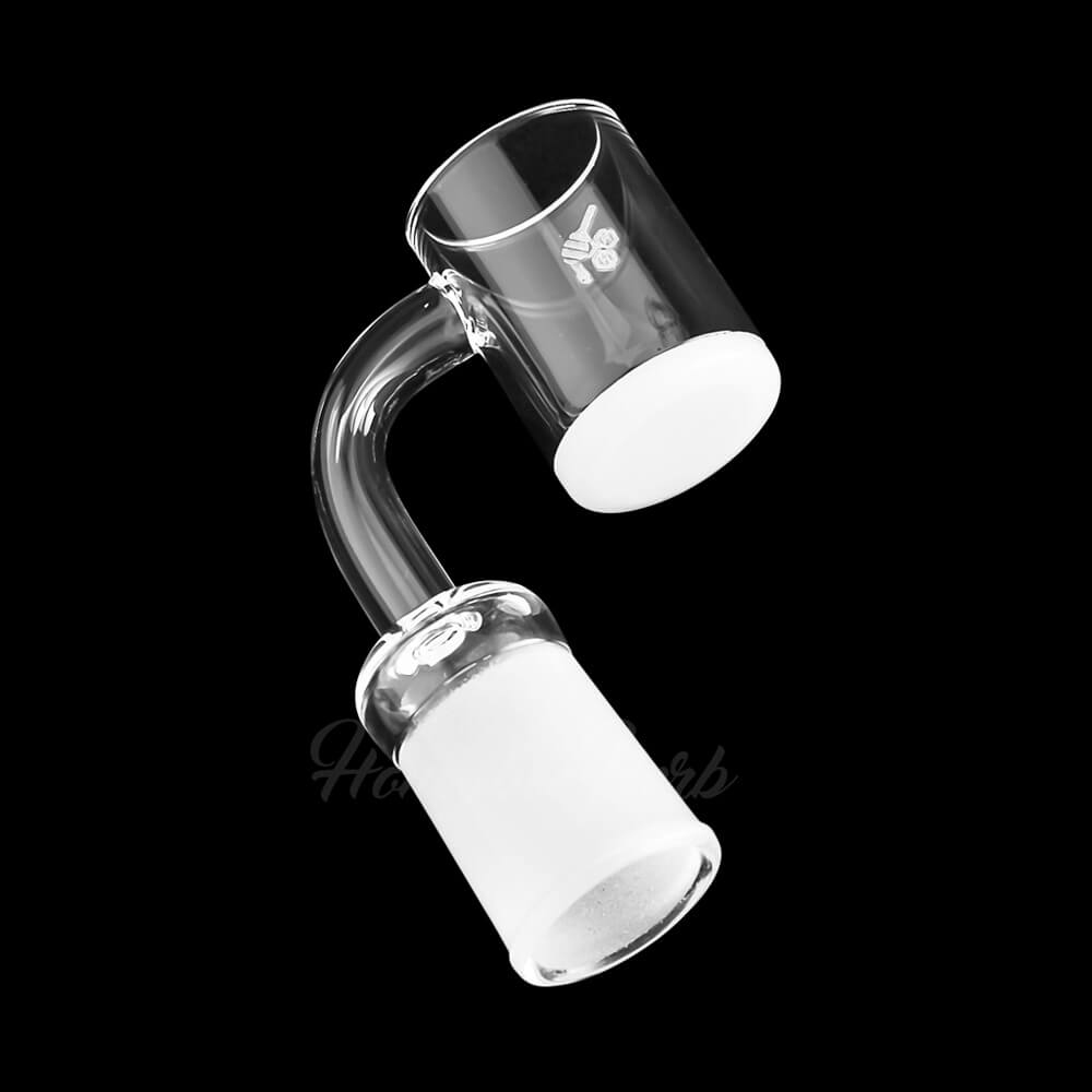Honey & Milk Quartz Banger - 90° Degree | YL - Discreet Smoker