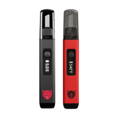 Bear Quartz Trio 3-in-1 Light-Up Hot Knife Heated Loading Tool & IR Thermometer - Discreet Smoker