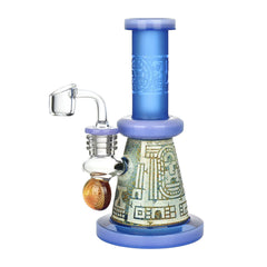 Aztec Mandala Dab Rig - 7.5"/14mm F - Discreet Smoker