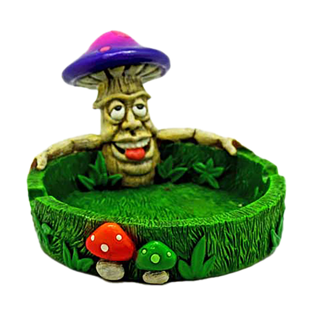 Stoned Mushroom Ashtray - 5.5"x4.5" - Discreet Smoker