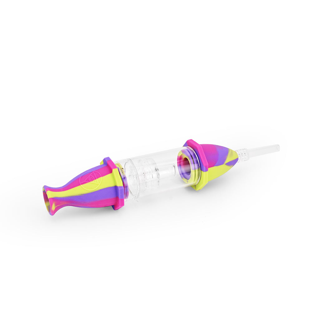 Ritual - 7'' Silicone Deluxe Nectar Collector - Miami Sunset - Discreet Smoker