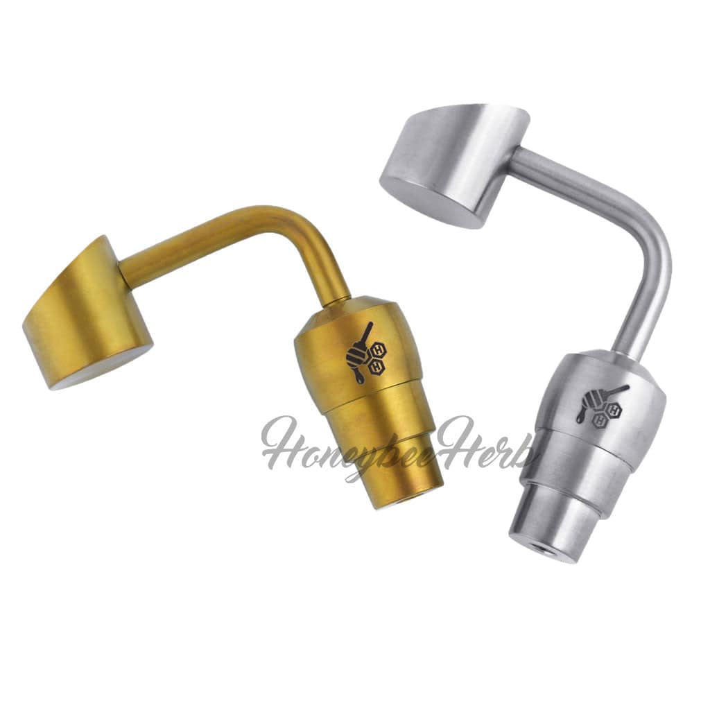 TITANIUM 2 IN 1 BANGER DAB NAIL - Discreet Smoker