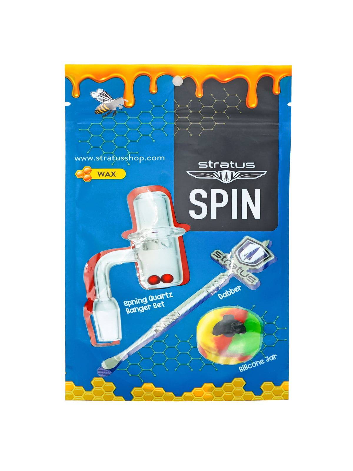 Stratus "Spin" Quartz Banger Kit - Discreet Smoker