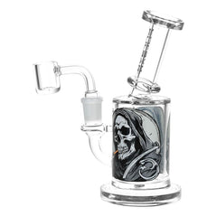 Pulsar Smoking With Intent to Reap Glass Dab Rig - 6.25" / 14mm F - Discreet Smoker