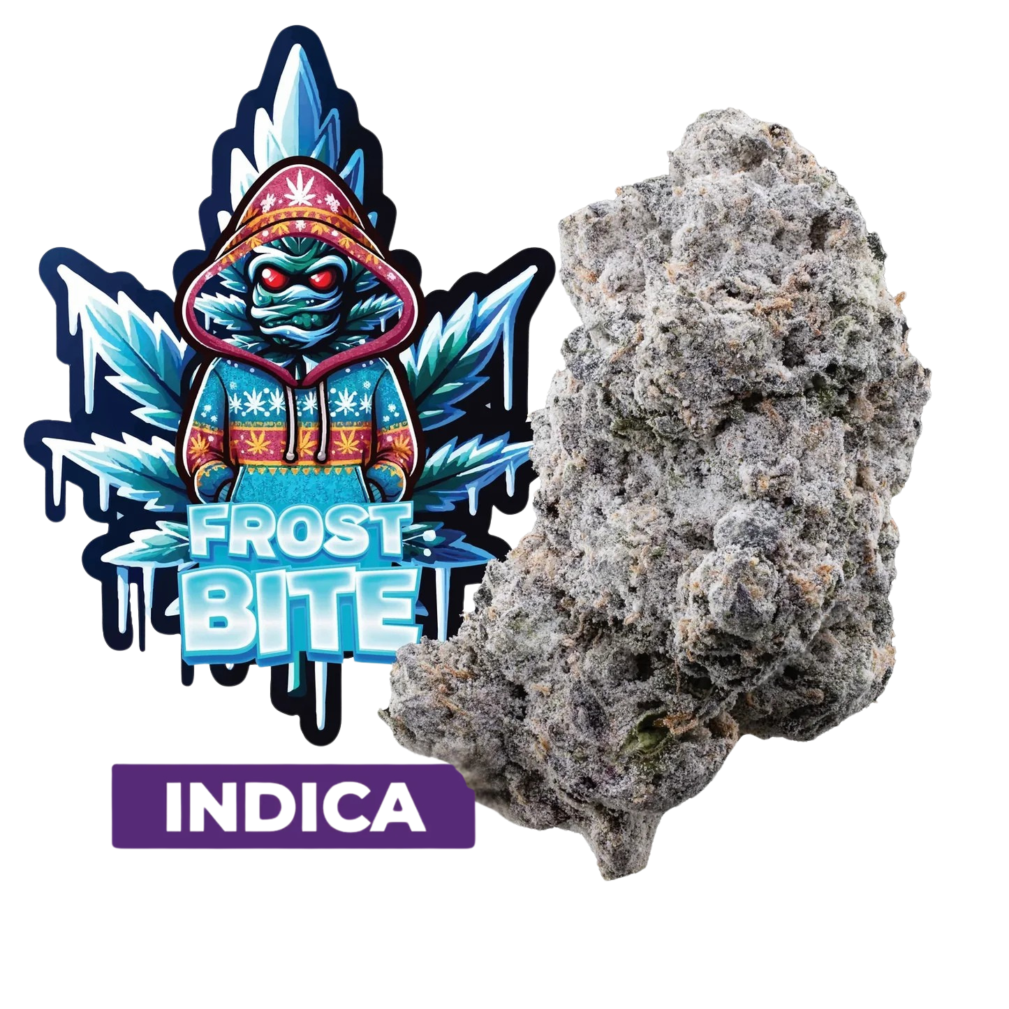 THCA FLOWER - XHALE - SNOWCAPS - 3.5G - Discreet Smoker