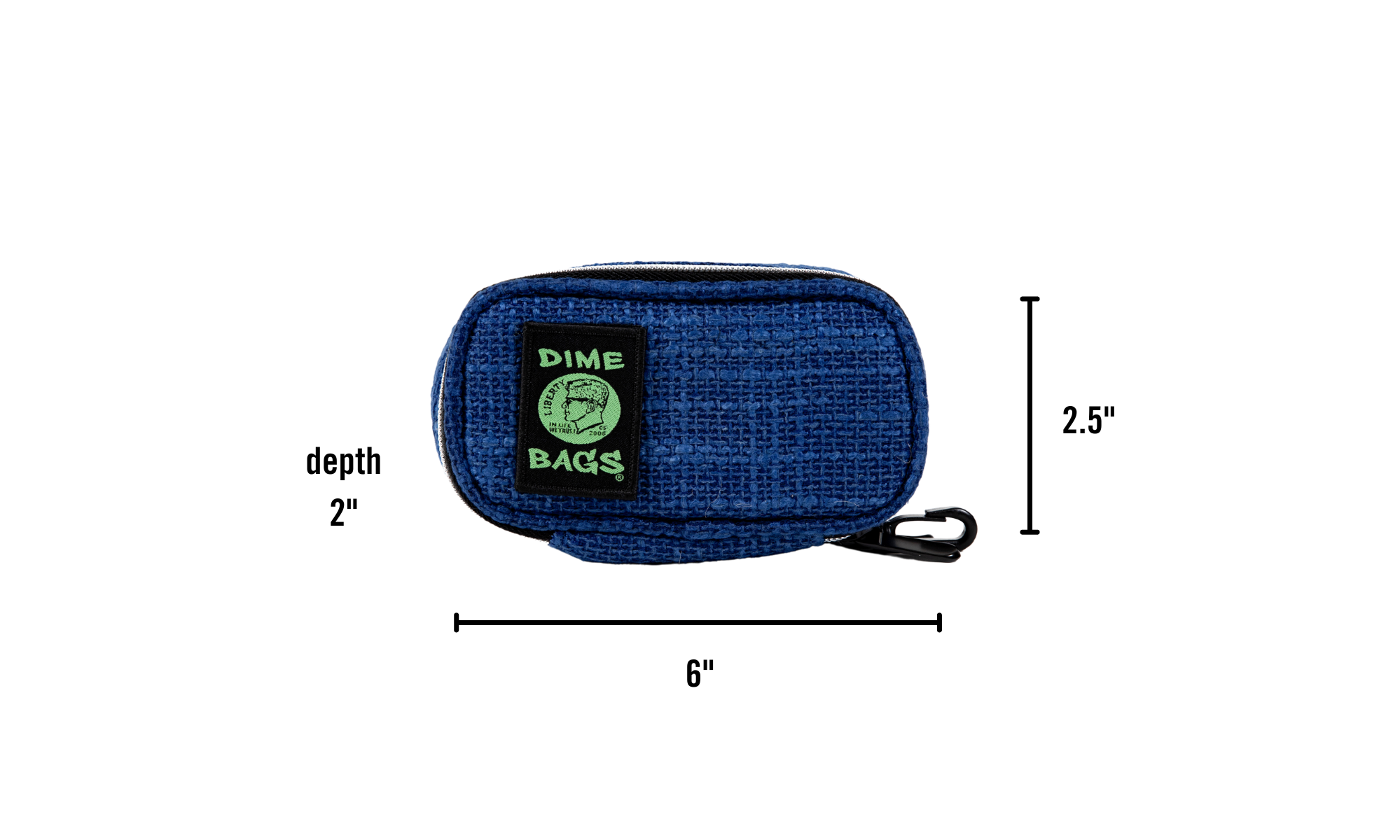 Dime Bags Pod Smell Proof Bag - Discreet Smoker