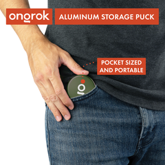 Ongrok Aluminum Storage Puck - Discreet Smoker