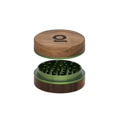 ONGROK 3 Inch, 2-Piece Walnut Grinder - Discreet Smoker