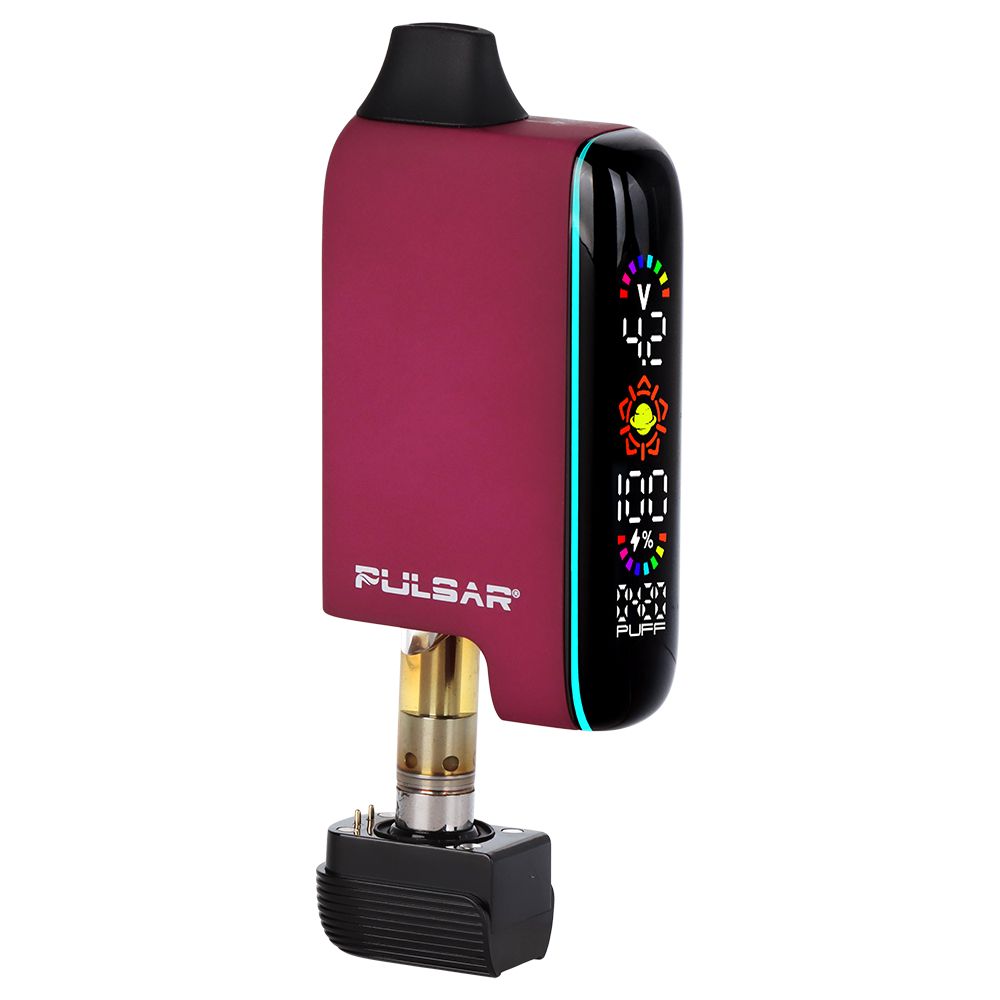 Pulsar 510 DL 5.0 Precision Voltage Control LCD Screen Vape Bar | Thermo Series | 1000mAh - Discreet Smoker
