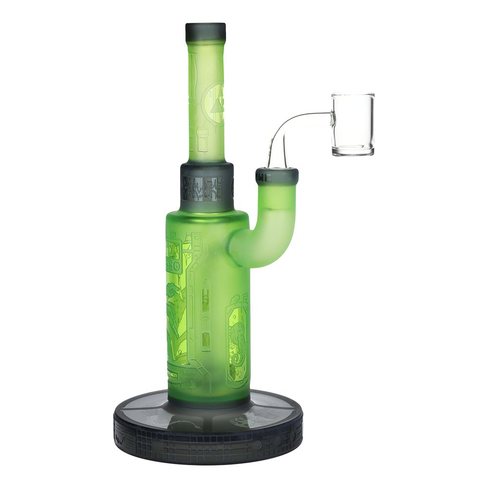 Milkyway Glass Area 51 Dab Rig - 10" / 14mm F / Slime - Discreet Smoker