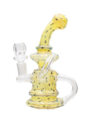 Stratus Glass Tri-Cycler "Spot" Bong - Discreet Smoker