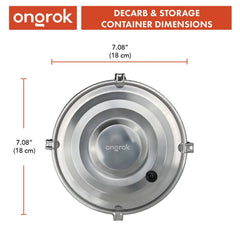 Ongrok Decarboxylation Kit - Discreet Smoker