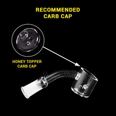 CORE REACTOR QUARTZ BANGER - 45° DEGREE | YL - Discreet Smoker