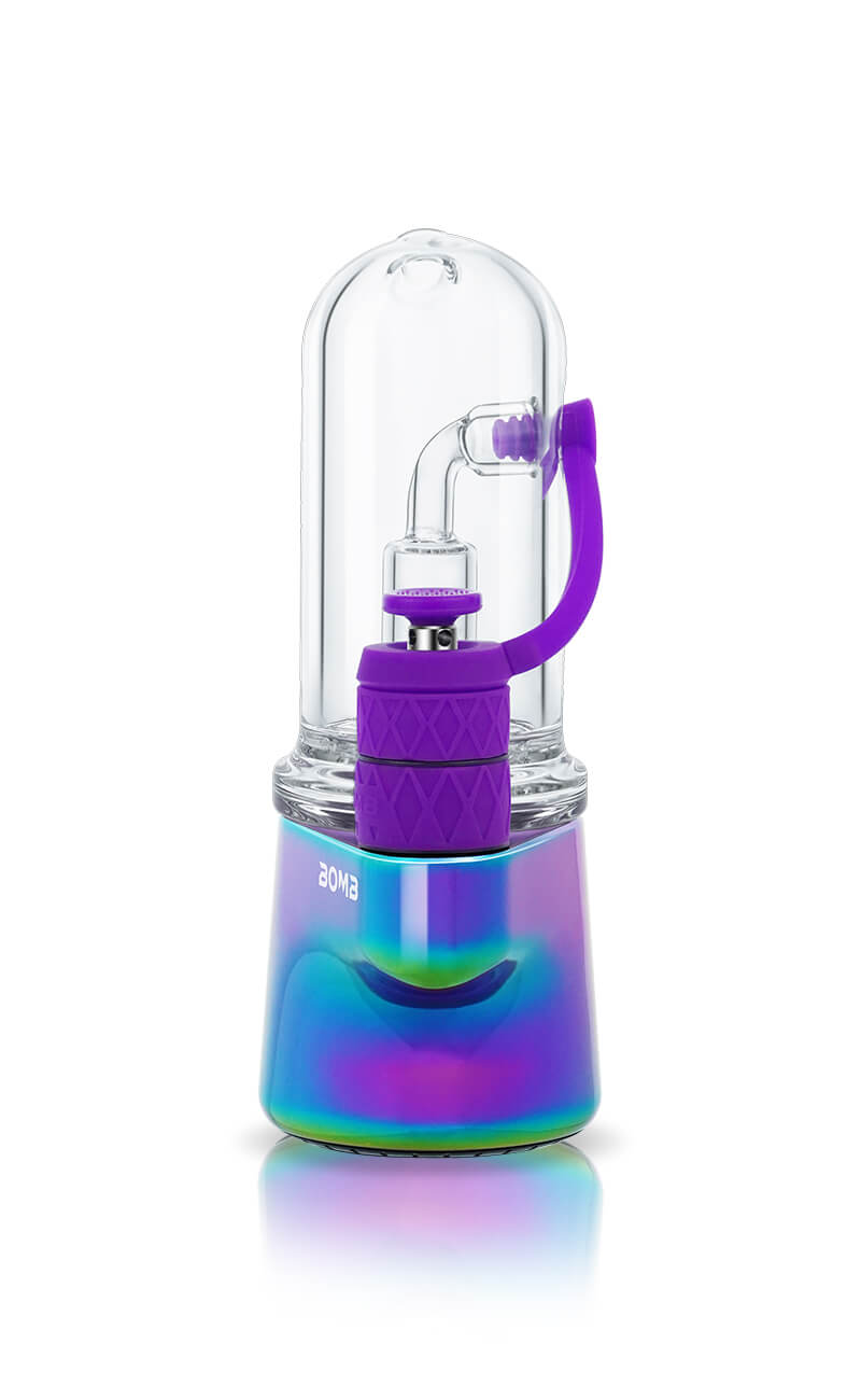 Bomb Erig Aerix -Portable Electric Dab Rig Rainbow - Discreet Smoker