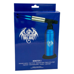 Special Blue Monster Pro 2 Torch Lighter | 8" - Discreet Smoker