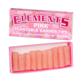 20CT DISPLAY - Elements PINK Plantable Garden Tips - 10pc - Discreet Smoker