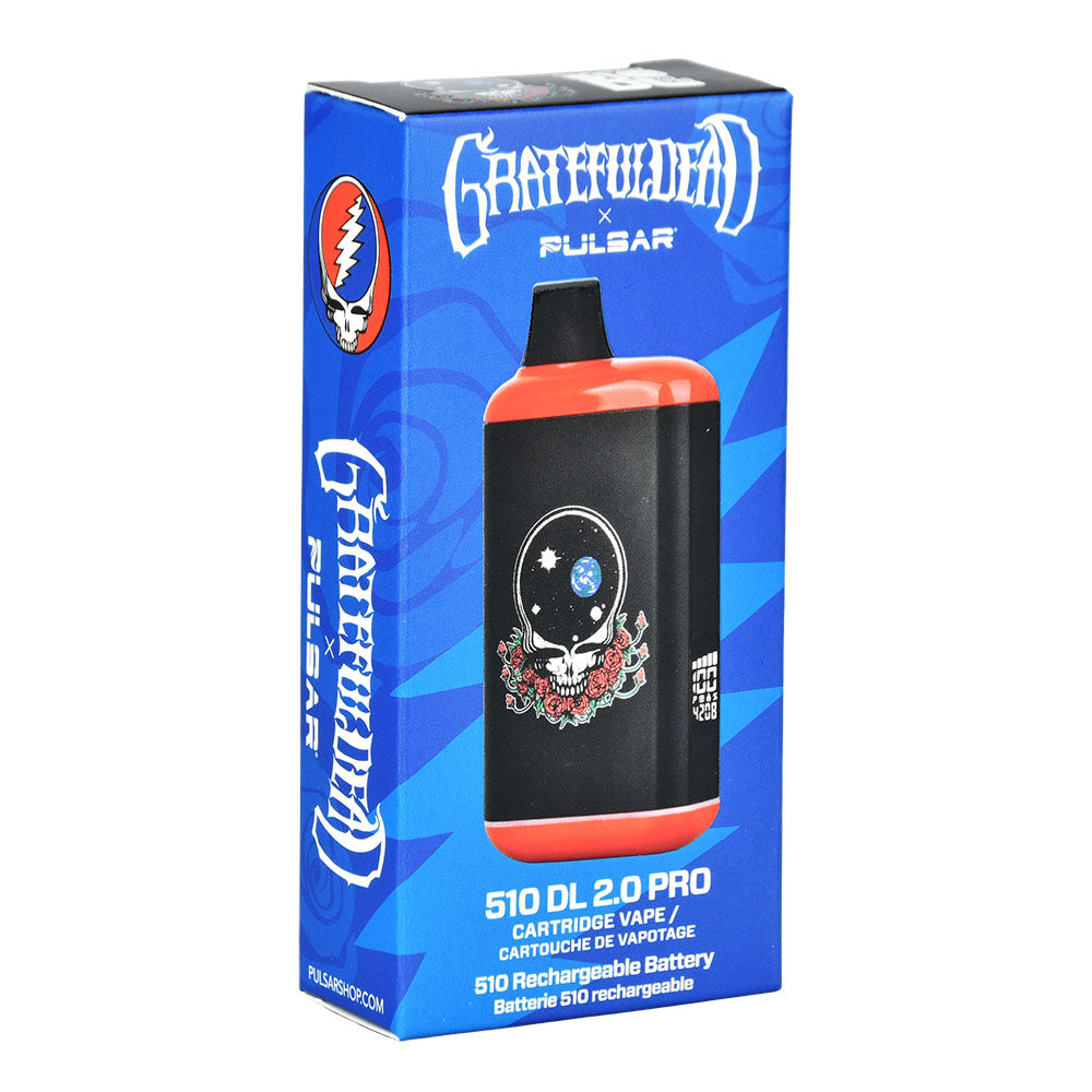 Grateful Dead x Pulsar 510 DL 2.0 Pro Auto-Draw VV Vape Bar | 1000mAh - Discreet Smoker