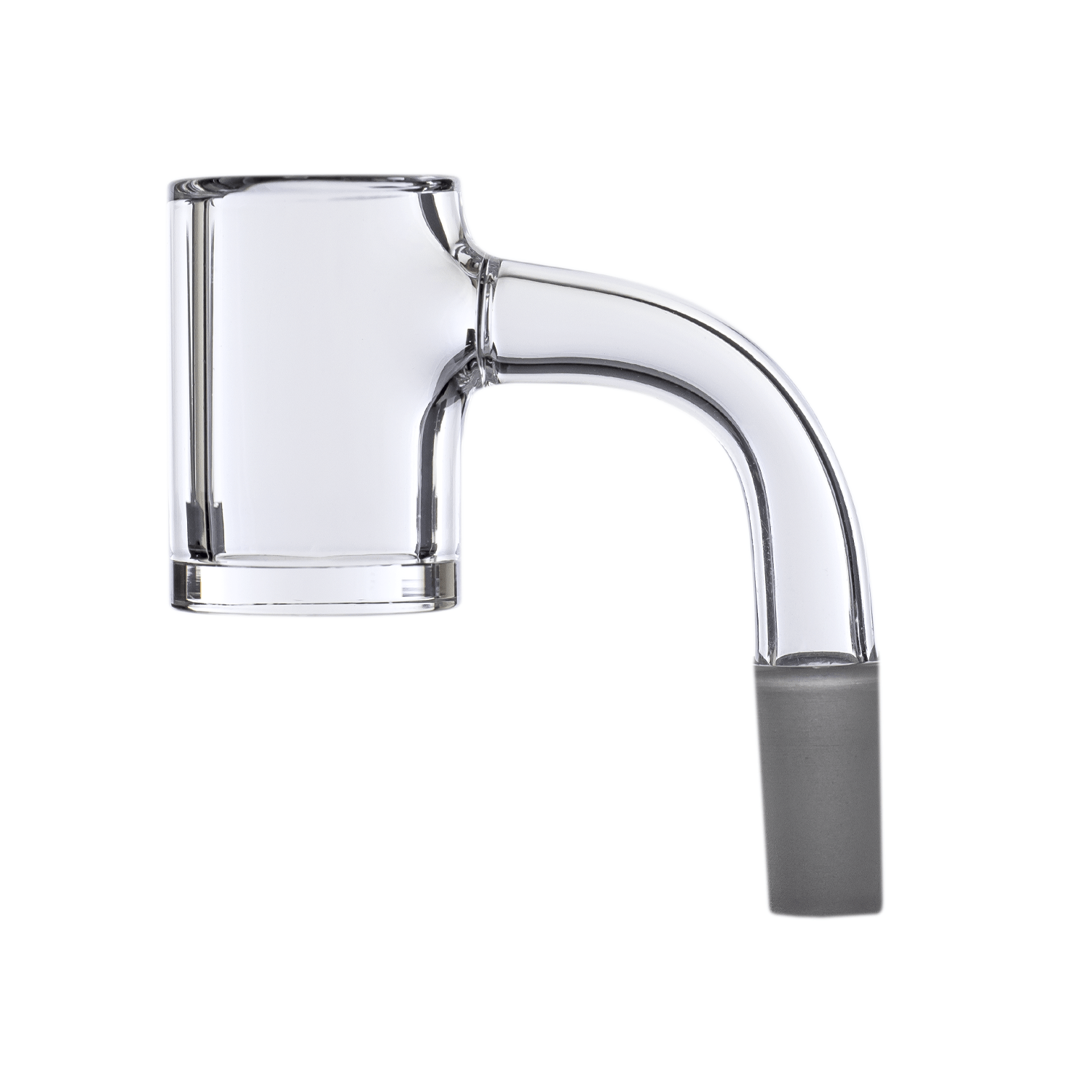 MJ Arsenal Premium Half Weld Clear Quartz Banger - Discreet Smoker