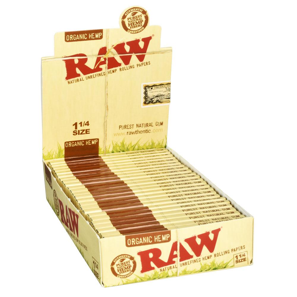 Raw Organic Hemp Rolling Papers - Discreet Smoker