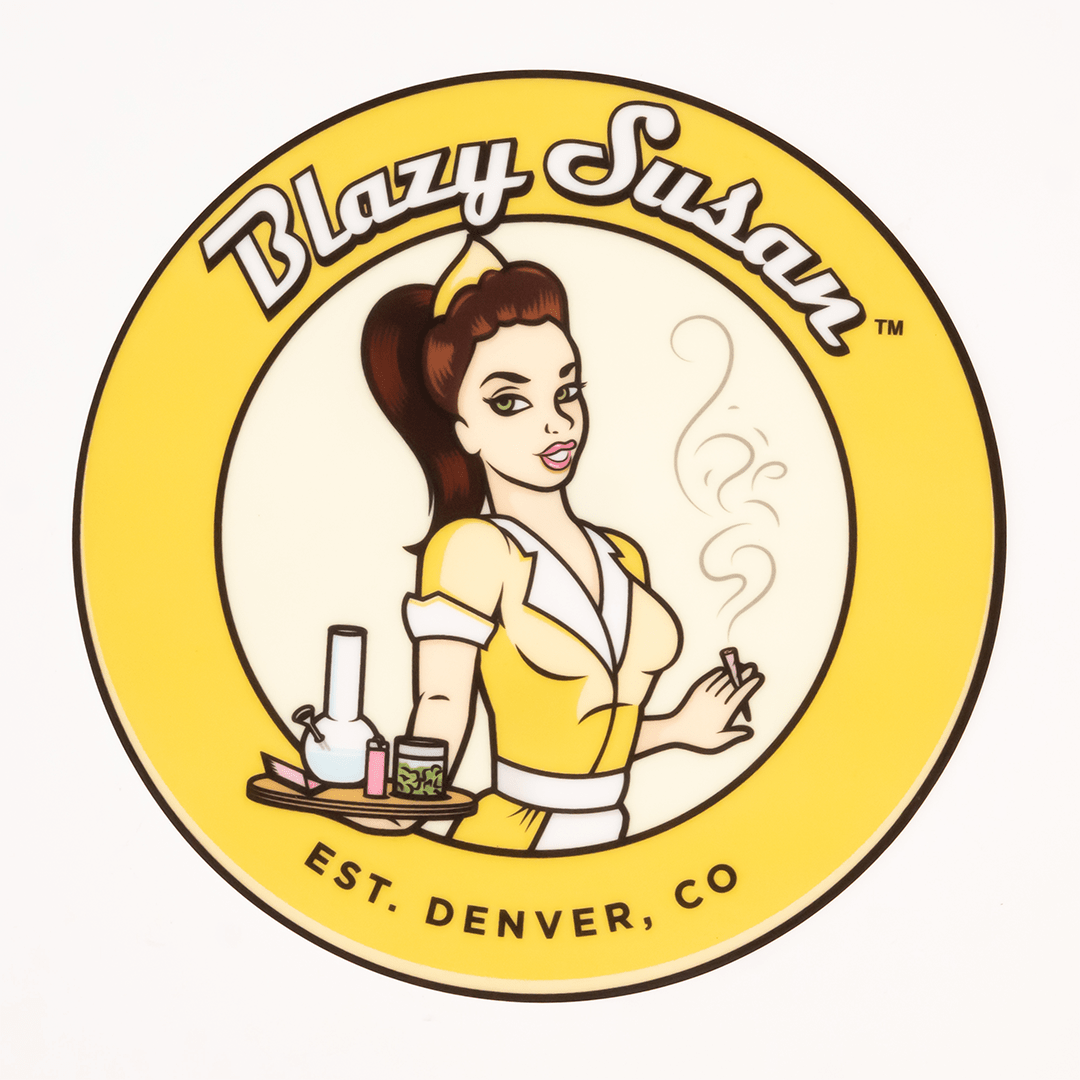 Blazy Susan Spinning Rolling Trays - Discreet Smoker