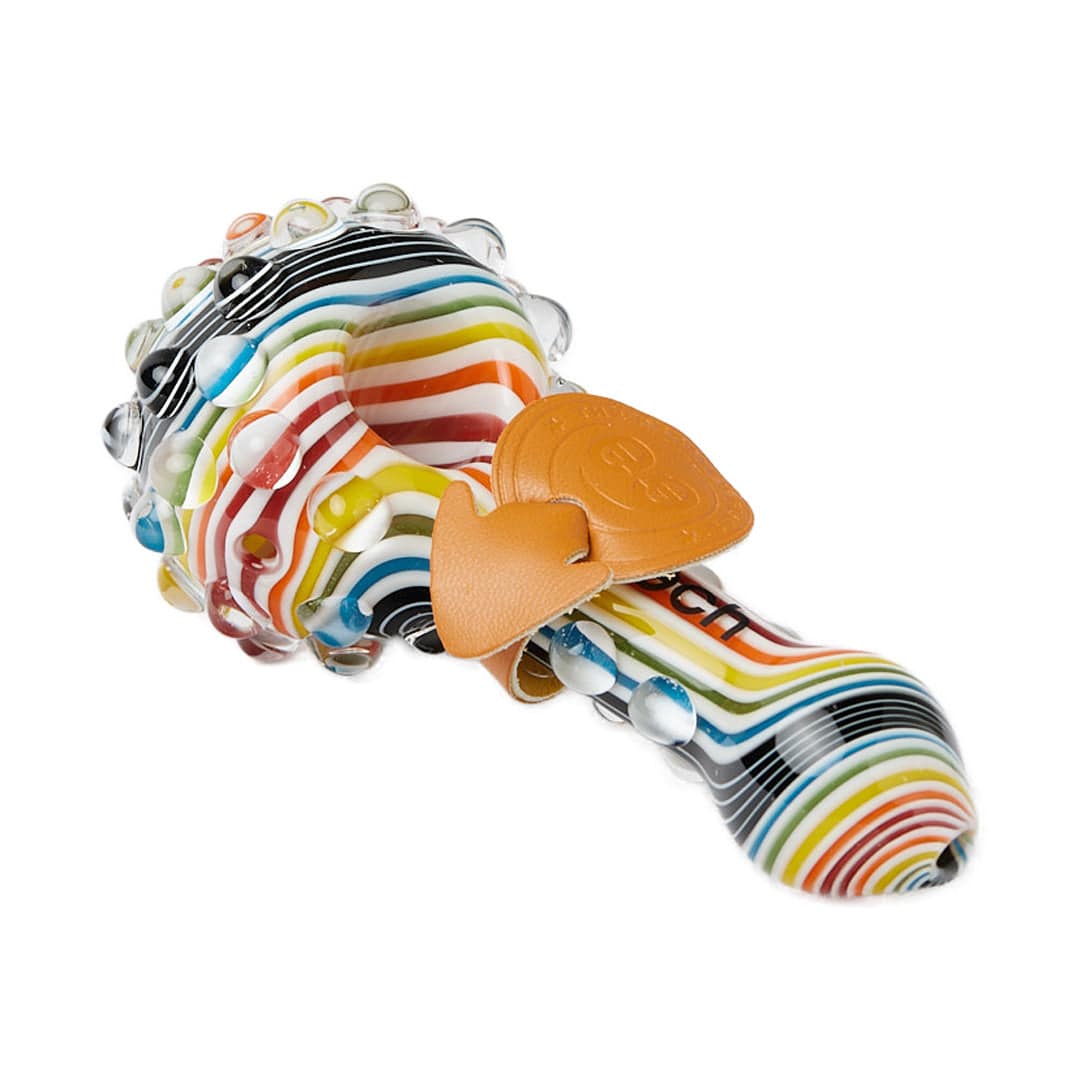 Cheech Glass 3.5" When It Rains Spoon Pipe - Discreet Smoker