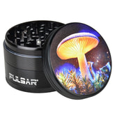 Pulsar Artist Series Grinder | Mystical Mushroom - Discreet Smoker