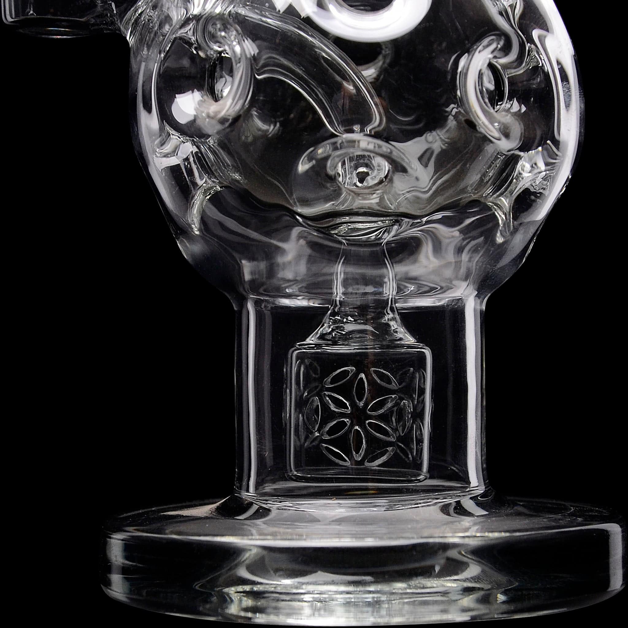 Calibear Exosphere Seed Of Life Dab Rig - Discreet Smoker
