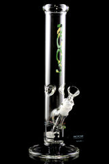 ROOR 14″ 50 mm Straight Tube Bong – Ice Pinch – 5 mm Thick - Discreet Smoker