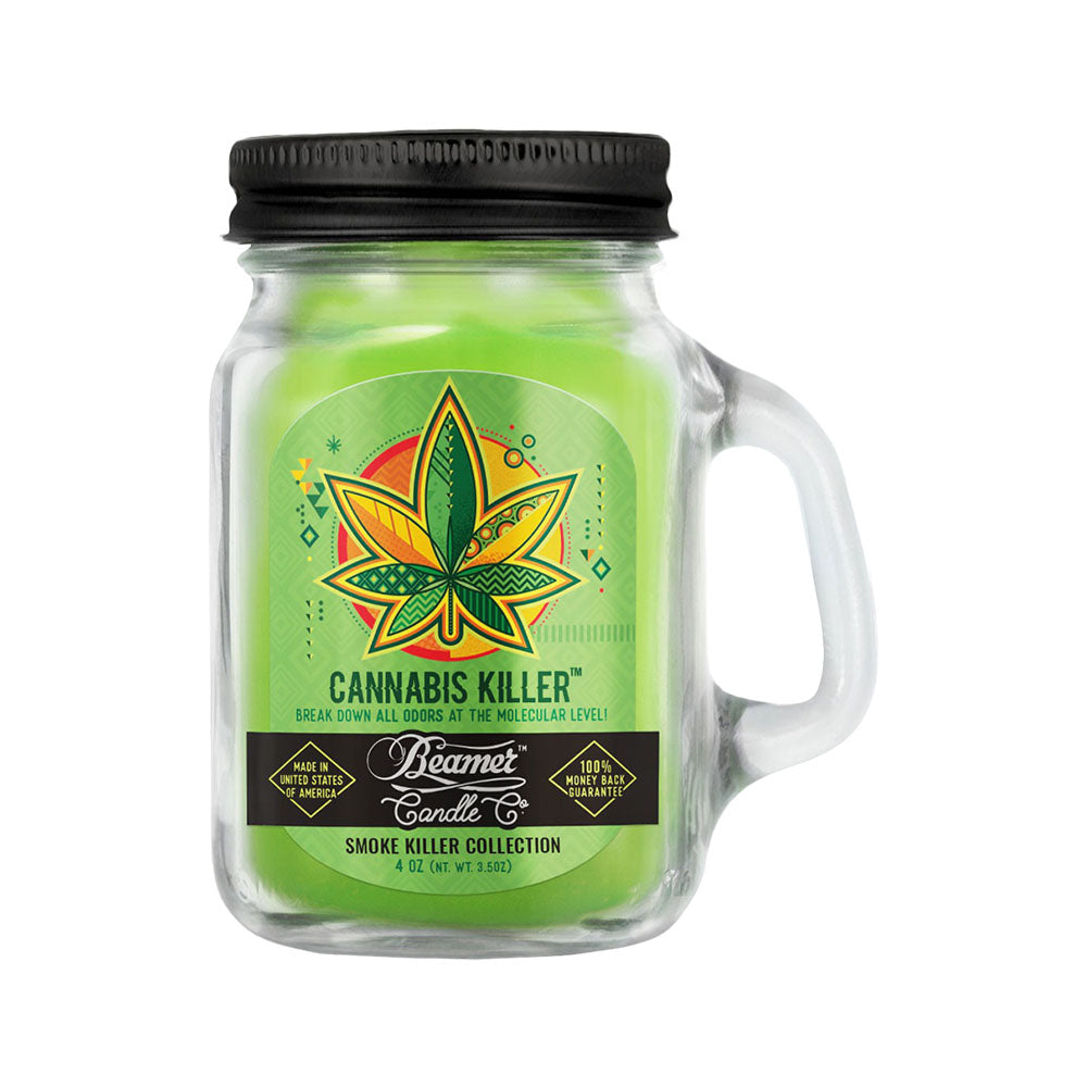 Beamer Candle Co. Mason Jar Candle | Cannabis Killer