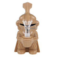 Silicone Mandalorian Water Pipe - Discreet Smoker