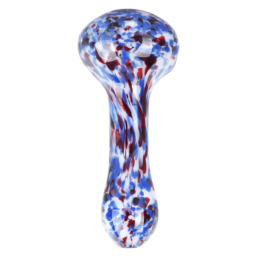 Grateful Dead x Pulsar Acid Rain Glass Spoon Pipe - 4.5" - Discreet Smoker