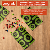 Ongrok Color-Coded Mylar Bags - Discreet Smoker