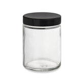 Loud Lock - Glass Jar w/ Lid - 4oz - 100ct - Discreet Smoker