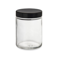 Loud Lock - Glass Jar w/ Lid - 4oz - 100ct - Discreet Smoker