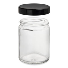 Loud Lock - Glass Jar w/ Lid - 4oz - 100ct - Discreet Smoker