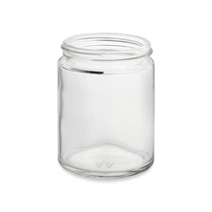 Loud Lock - Glass Jar w/ Lid - 4oz - 100ct - Discreet Smoker